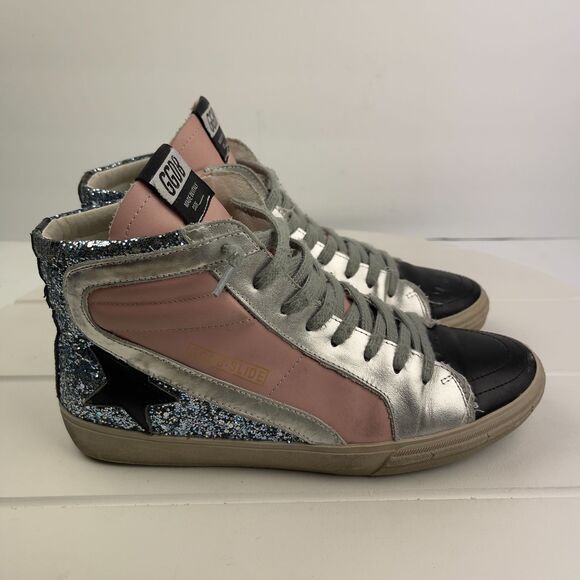 Golden Goose Shoes - Golden Goose High Tops Hidden Wedge Sneakers 9-9.5 / 40
